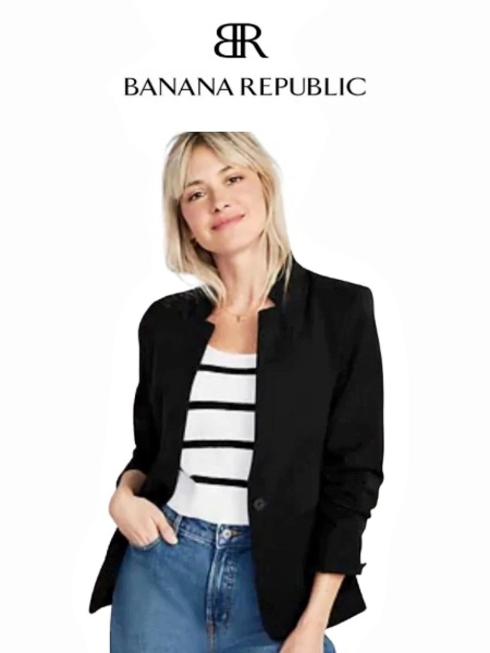 Banana Republic Black Blazer